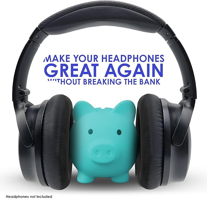 Replacement QC Ear Pad and Headband Pad Kit Cushion. Compatible with Bose QuietComfort (2023) QC45 QC35 QC35 II QCSC QCSE Wireless Noise Cancelling Headphones (Black)