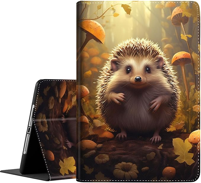 Case for iPad (A16) 11th Generation 11 Inch (2025) for iPad 10th Generation 10.9 Inch (2022) Slim Folding Stand Cover with Auto Wake/Sleep Watercolor Sea Turtle