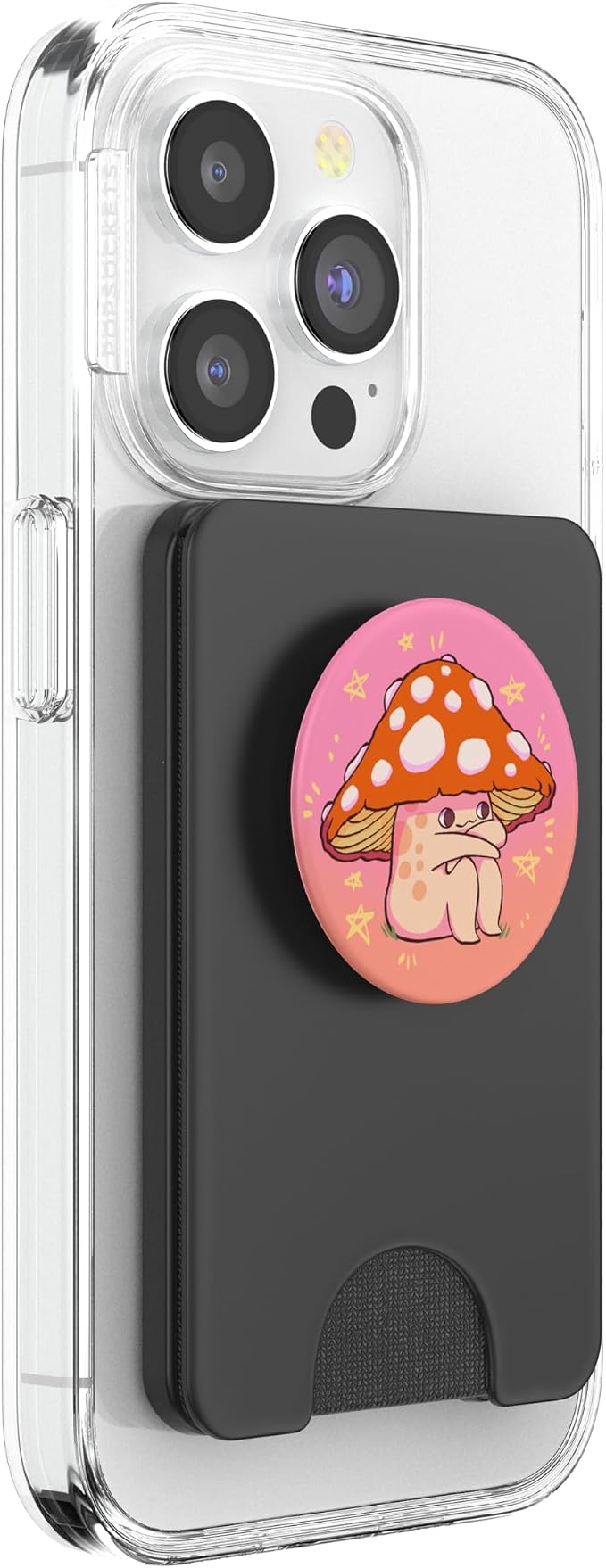 PopSockets Phone Grip– Mushroom PopSocket - Sitting Shroomie PopSockets PopGrip for MagSafe