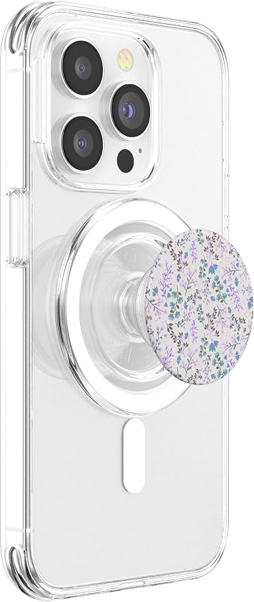 PopSockets Floral Phone Grip &amp Stand– Whispering Wildflowers PopSockets PopWallet for MagSafe