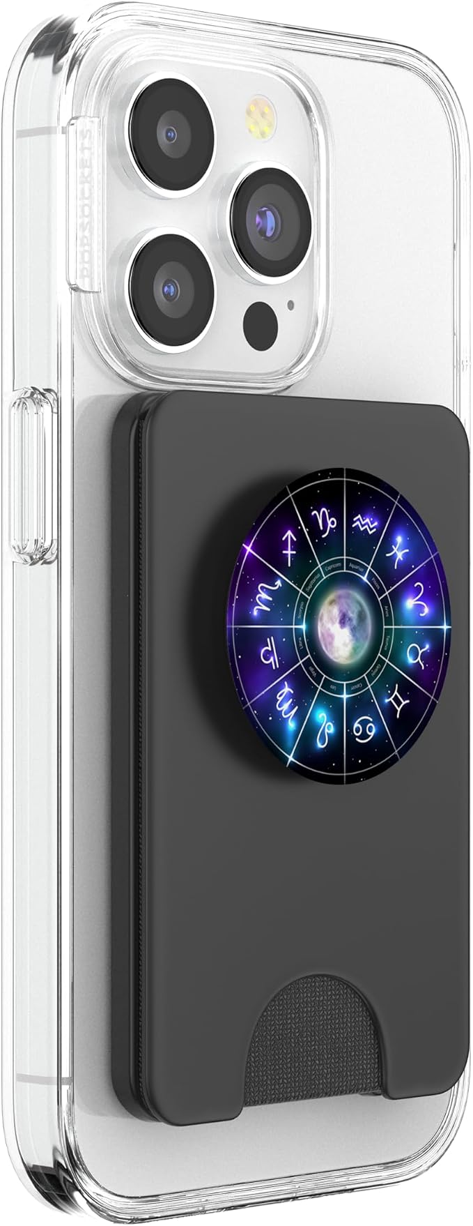 Zodiac Astrology Wheel Star Sign Symbol Astrology Birth Grip PopSockets Adhesive PopGrip