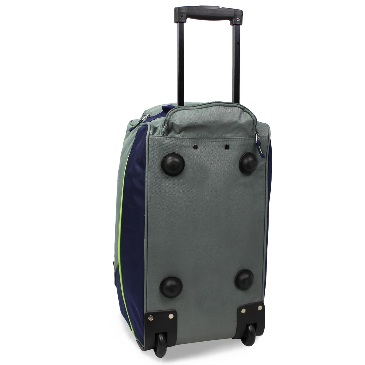 World Traveler Hipack 20-Inch Carry-On Sports Rolling Duffel Bag - Grey Navy