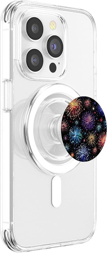 Colorful Firework PopSockets PopGrip for MagSafe