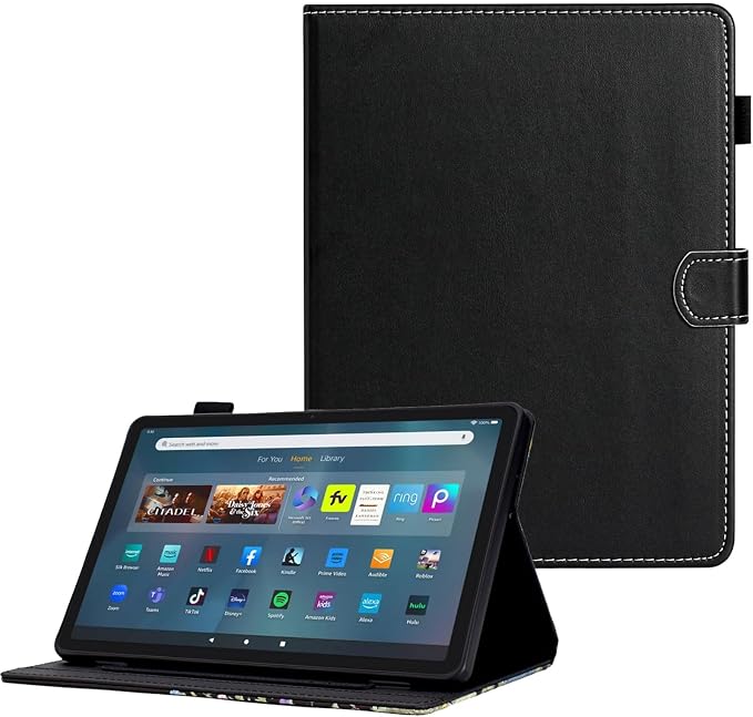 DTangLsm for Amazon Fire Max 11 Case (13th Generation 2023 Release) Black | Kindle Fire Max 11 Tablet Case Slim Folding PU Leather Stand Cover for Fire Max 11 Tablet 13th Gen Case with Auto Wake/Sle