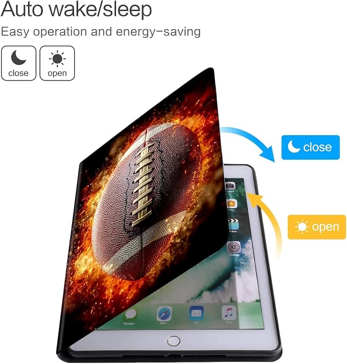DEGDFSGR for Amazon Fire HD 10 Tablet 10 Plus Tablet Case (13th/11th Generation 2023/2021 Release) with Adjustable StandAuto Sleep/Wake for Kindle Fire 10 Case 10.1 inchAmerican Flag Sunflower Cross