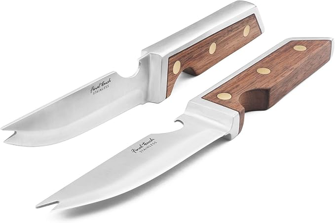 Final Touch Bar Knife & Zester Cocktail Garnish Tool Set