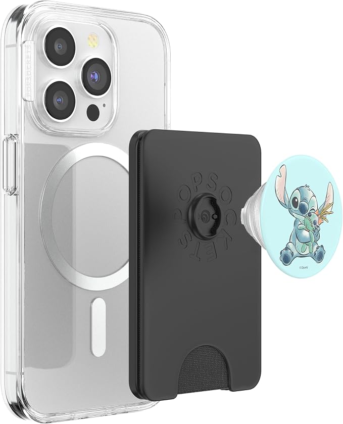 Disney Lilo &amp Stitch Cute Happy Stitch Scrump Sketch Logo PopSockets PopGrip for MagSafe