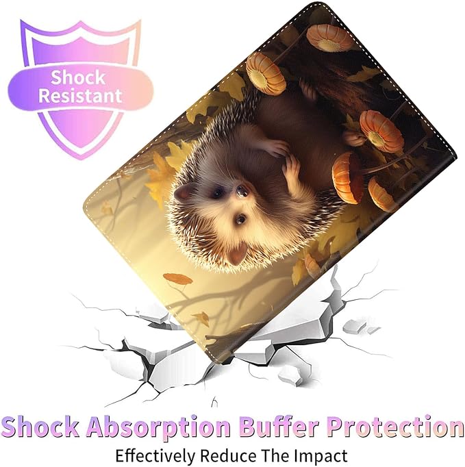 Case for New iPad (A16) 11th Generation 11 Inch 2025for iPad 10th Generation 2022 10.9 Inch Multi-Angle Stand Smart Cover Shockproof with Auto Wake/Sleep Baby Dragon