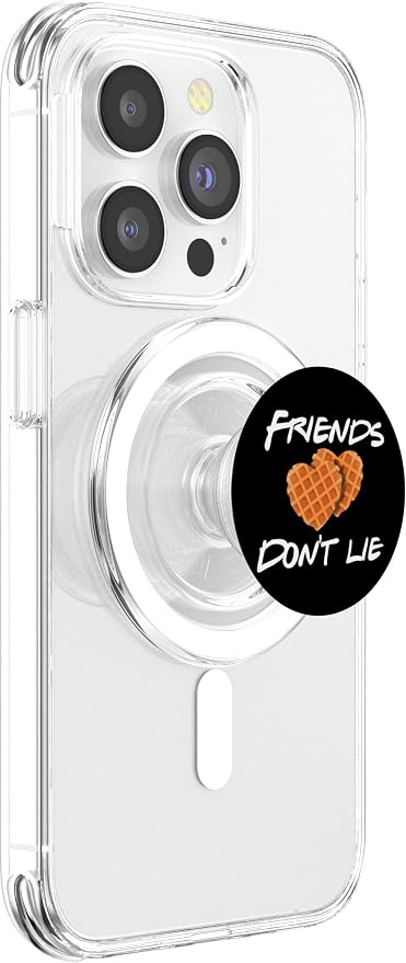 Friends Don't Lie Funny Waffle Phone grips Gift PopSockets Adhesive PopGrip