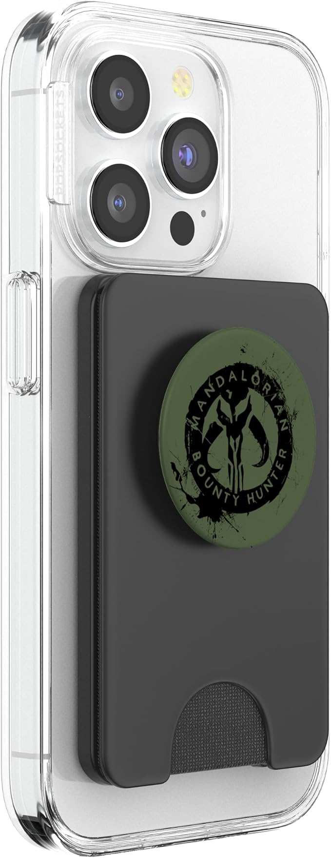 Star Wars The Mandalorian Paint Splatter Emblem PopSockets Adhesive PopGrip