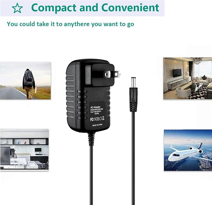AC Adapter Compatible with Aztech Azteck SWM10-05120 Motorola 2210-02 Power Supply Charger