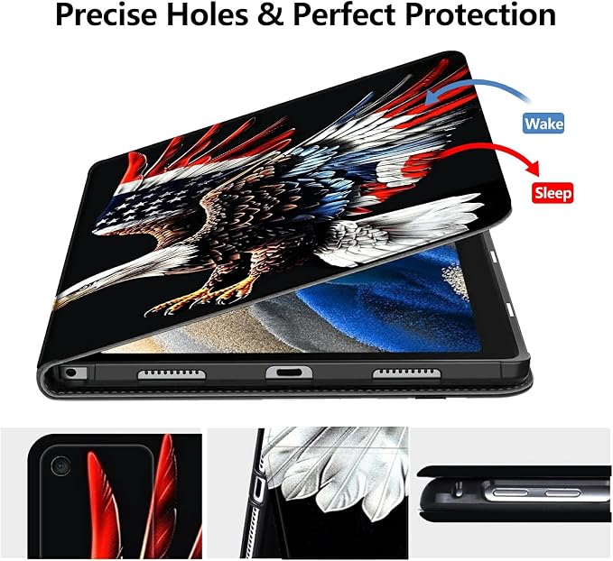 Case for Amazon Fire 7 Tablet 2019/2017 Release 9th/7th Generation PU Leather Smart Protective Cover with Auto Sleep/Wake for Fire 7 2019Beautiful Sunset
