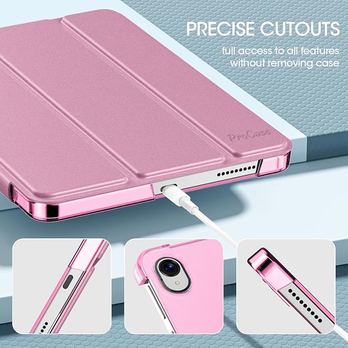 ProCase for Onn. 11 Inch Tablet Pro 2024 Case -Black | Slim Stand Hard Back Shell Protective Smart Cover for Onn. 11” Tablet Pro 2024 Model
