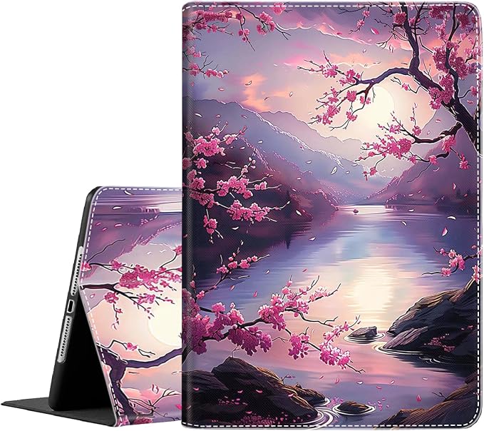 Case for iPad 9th/8th/7th Generation 2021/2020/2019 iPad 10.2 Inch Also Fit iPad Air 3th Gen 2019/iPad Pro 10.5 inch，Standing Cover with Auto Sleep/WakeCute Black Cat