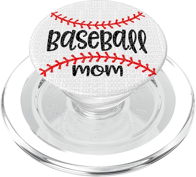 Baseball Mom Pop Sockets Grip Stand PopSockets Adhesive PopGrip