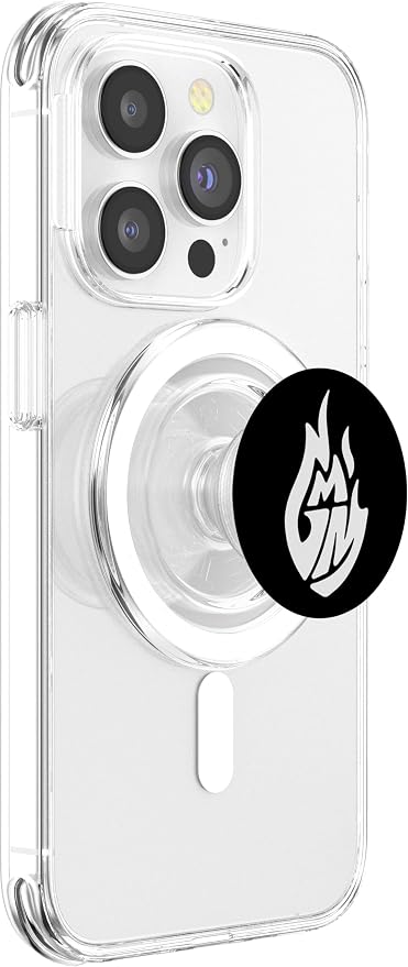 GMM Black &amp White Logo PopSockets Adhesive PopGrip