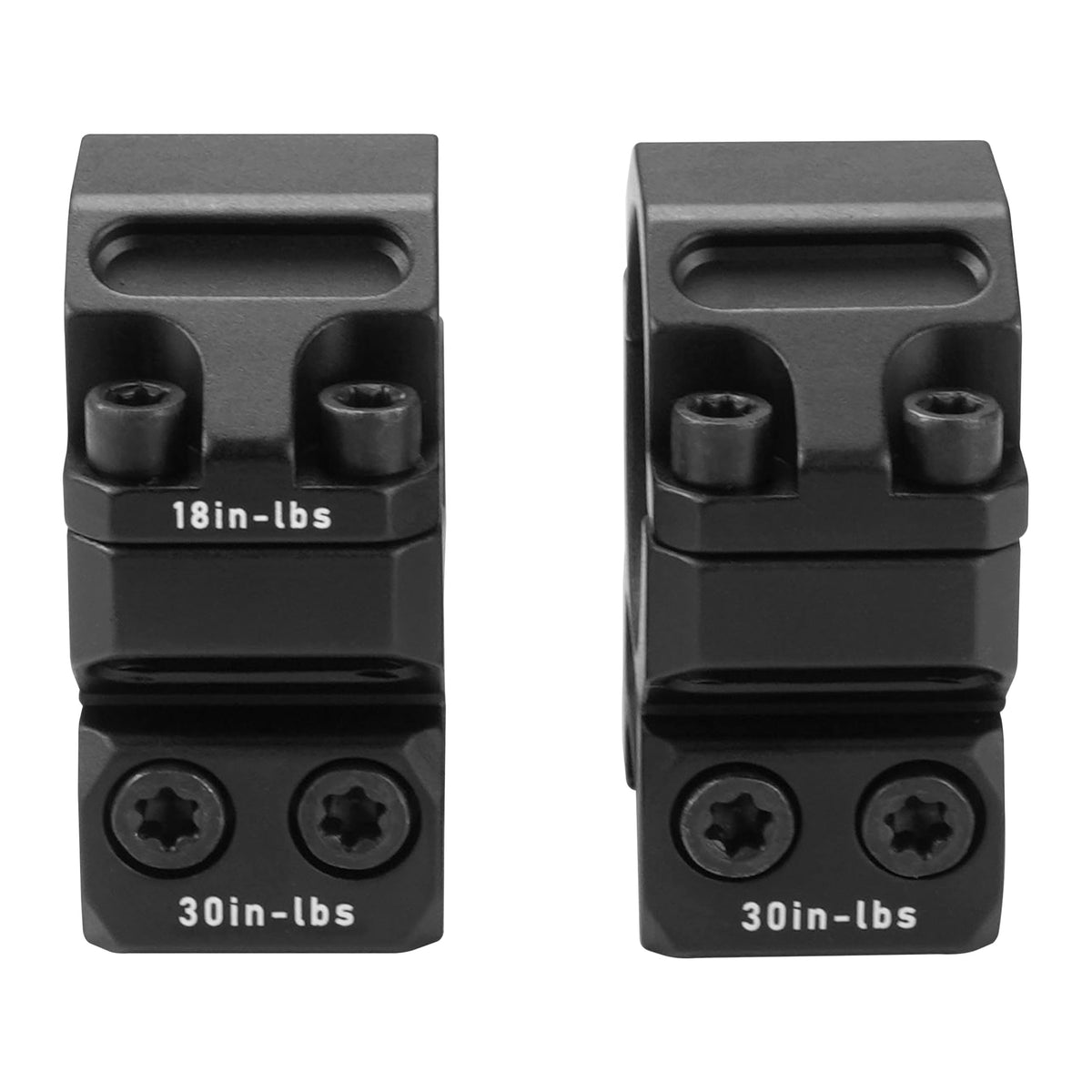Triton ZeroShift High Performance Series Scope Rings (1 in, 0.80" Center Height)