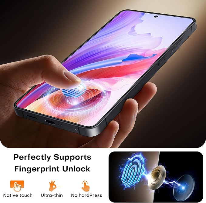 TOCOL for Pixel 2026 Screen Protector Clear | Easy Installation Bubble-Free 9H+ Tempered Glass 11FT Military Grade Shatterproof Anti-Scratch Case Friendly HD 2 Pack