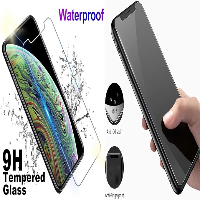 Case for TCL 60 XE NxtPaper 5G (5.78) with [4 X Tempered Glass Screen Protector] Slim Transparent Soft TPU [Shockproof x Anti-Scratch] for TCL 60 XE NxtPaper 5G Case