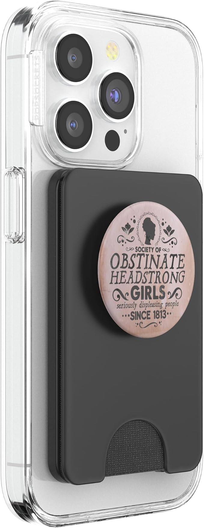 Jane Austen Society Of Obstinate Headstrong Girls PopSockets Adhesive PopGrip