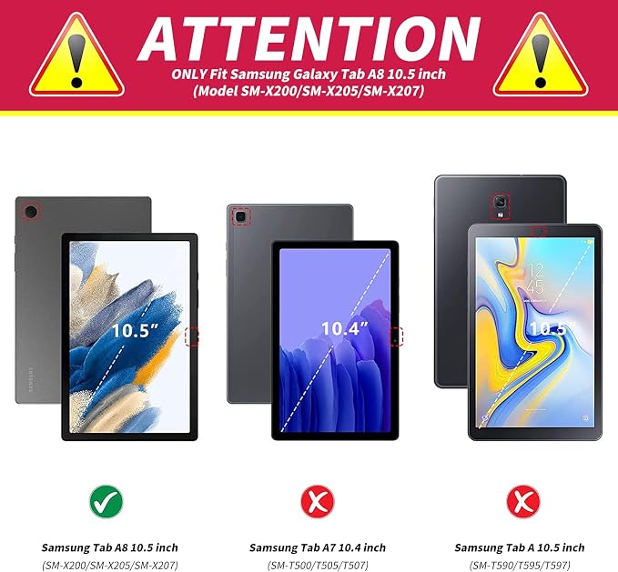 for Samsung Galaxy Tab A8 Case for Samsung Galaxy Tab A8 10.5 Case 2022 Lightweight Smart Cover PU Leather Adjustable Stand Protective Cover with Auto Wake/Sleep - Art Butterfly