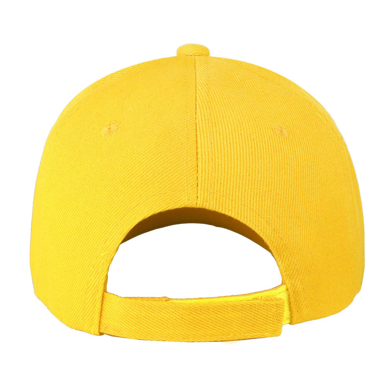 Falari Baseball Cap Adjustable Size for Running Workouts and Outdoor Activities All Seasons (2pk Black & Yellow)