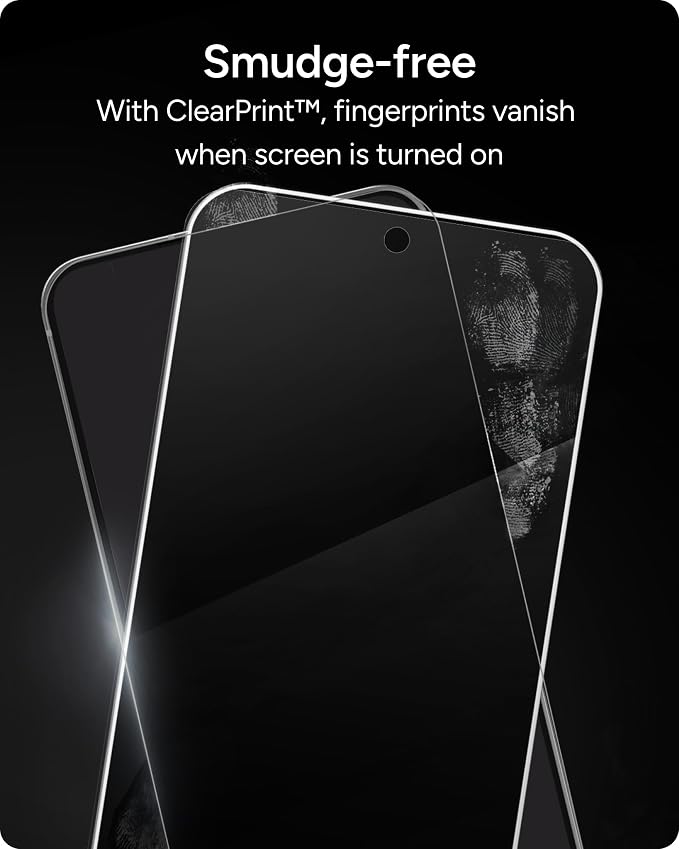 ZAGG Glass Elite Google Pixel 9a Screen Protector – Ultra-Strong Tempered Glass Scratch-Resistant EZ Apply Installation InvisibleShield Made with Recycled Materials