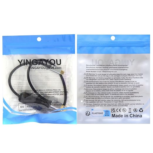 10Gbps USB C Cable with Switch USB 3.0 High Speed Data Transfer Cable with Gold Plated Plug 60W 3A for Laptops PC Phone Car (Black 1.6FT / 0.5 m)