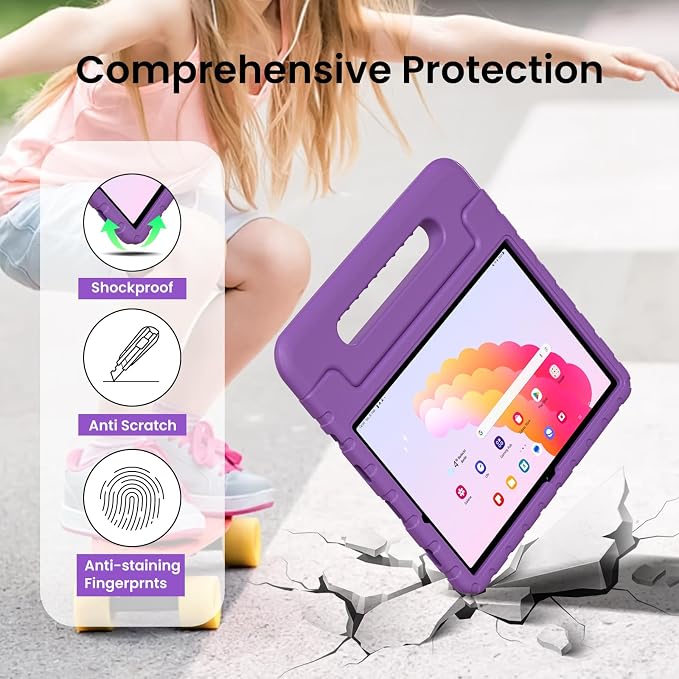 Kids Case for Samsung Galaxy Tab A11+/A9+ Plus 11 Inch 2025/2023 Tablet | Foldable handle highly durable odorless and easy to install suitable for children's learning and play.