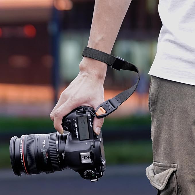 Manbily Camera Wrist Strap, Quick Release Camera Hand Strap for Photographers DSLR Mirrorless Digital Cameras