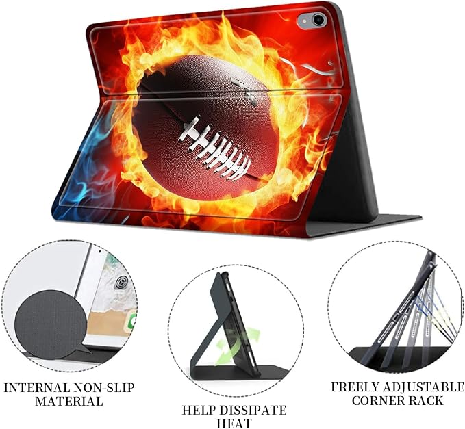 Case for iPad (A16) 11th Generation 11 Inch 2025/ iPad 10th Generation 10.9 Inch 2022 CaseHybrid Slim Multi-Angles Stand Auto Wake/Sleep Cover-Beach Sunset