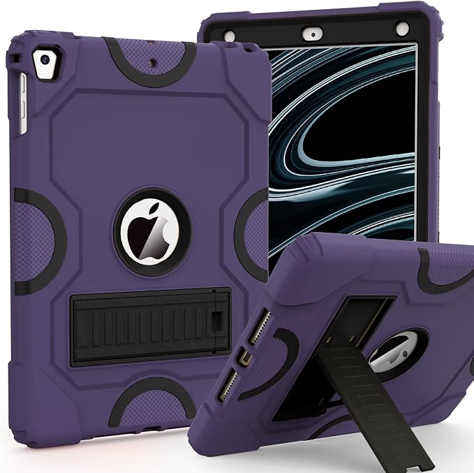 ZoneFoker Case for iPad 6th/5th Generation (9.7 Inch 2018/2017 Model) iPad Air 2 / 1st iPad Pro 9.7 Heavy Duty Shockproof Rugged Protective Case Alpine Green