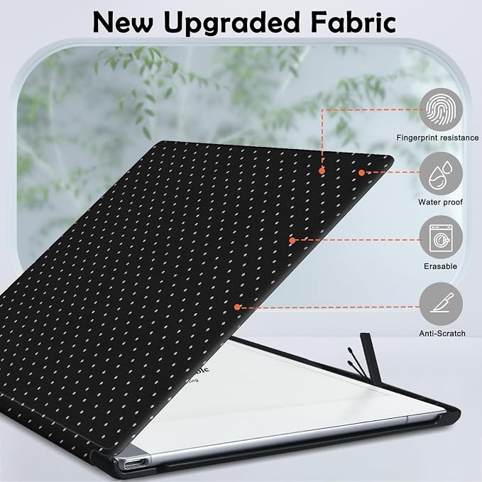Case for Remarkable 2 Paper Tablet 10.3 2020 ReleasedLightweight and Hard Back Shell Protective Book Folio Cover with Built-in Pen HolderComes with Remarkable 2 Pen Tips.