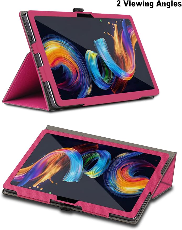 Case for TCL Nxtpaper 11 Plus 11.5 inch TCL Nxtpaper 11 Plus Tablet Case Folding Stand Protective Cover with Pencil Holder and Wrist Strap Full Protection. (Black)