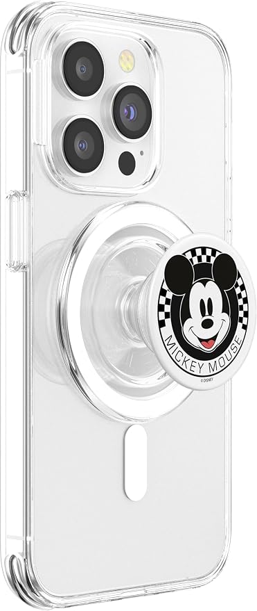 Disney Mickey and Friends Mickey Mouse Checkerboard Circle PopSockets Adhesive PopGrip