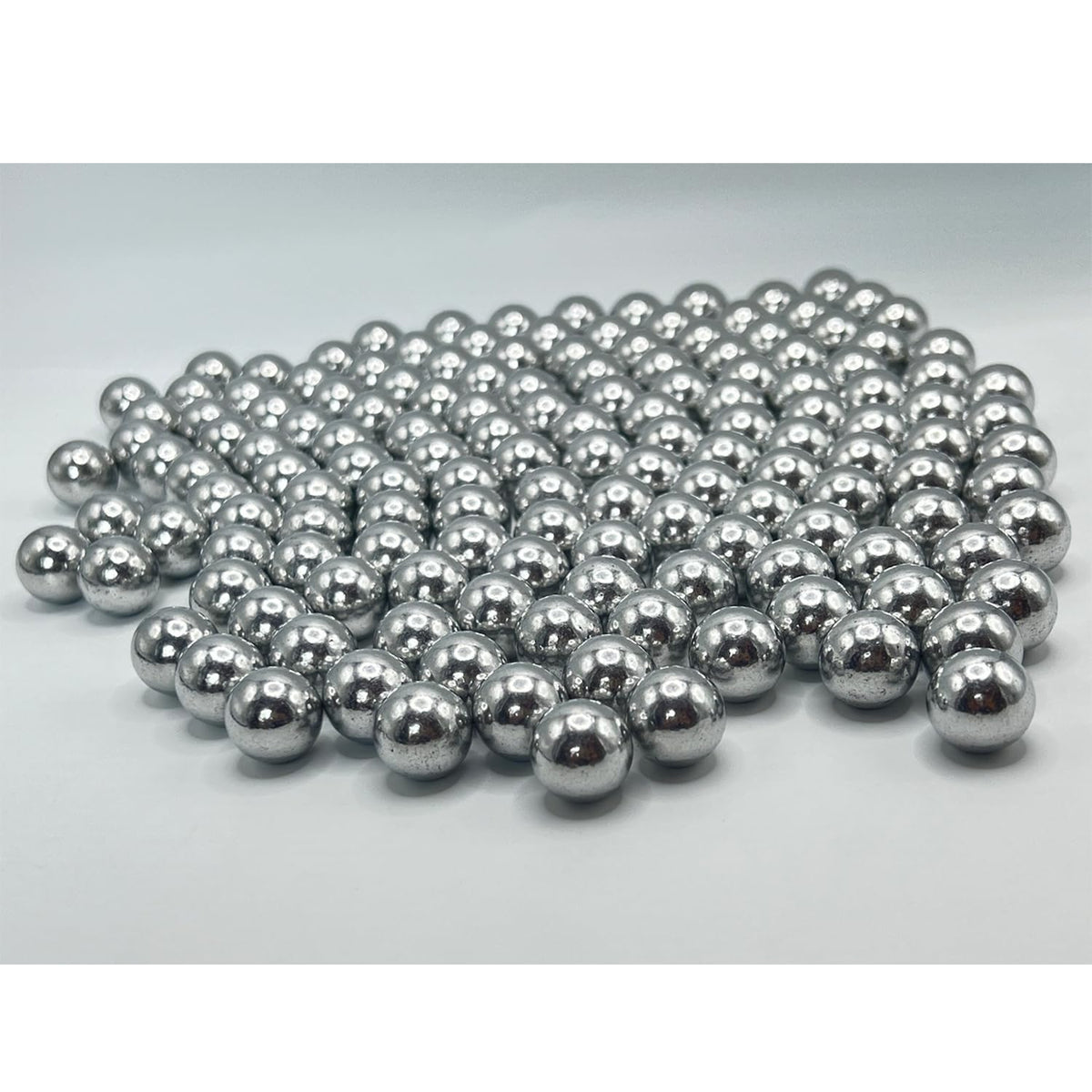 150 Rounds .61 Cal Kinetic Projectiles Compatible with Byrna CL, 0.61 Caliber Aluminum Self Defense Balls Can Be Used for Target Practice and Home Defense