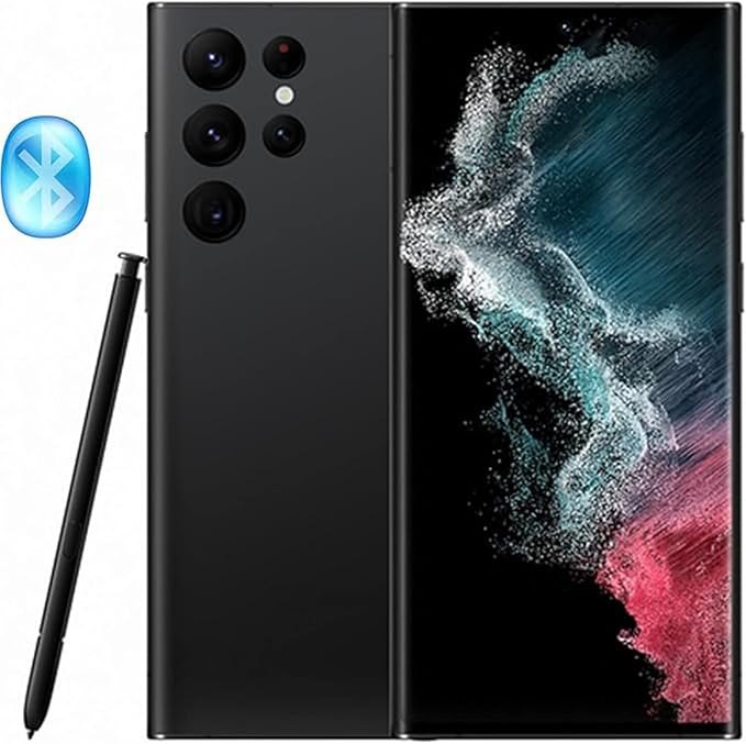 S22 Ultra S Pen WithBluetooth Replacement Stylus Pen for Samsung Galaxy S22 Ultra All Versions 5G Stylus PenSmooth Writing(Phantom Black)