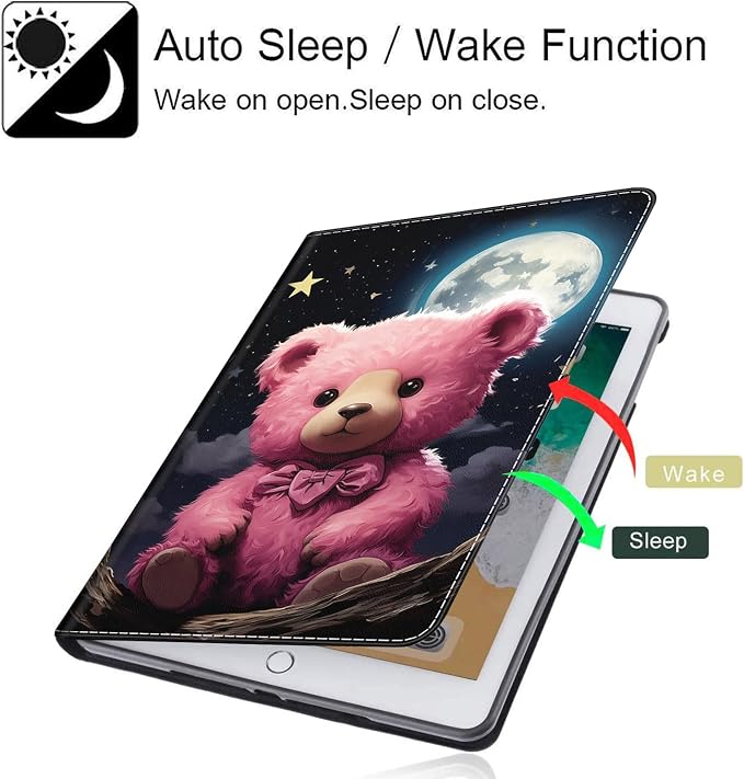 Case for All-New Amazon Kindle Fire HD 8 &amp 8 Plus Tablet (12th Generation/10th Generation 2022/2020 Release) 8 Durable Shockproof Protective Cover，Pug Weightlifting
