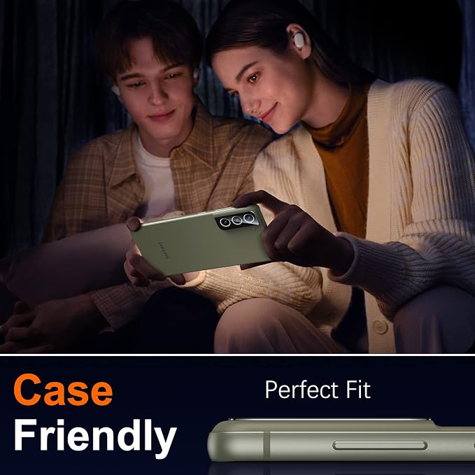 UniqueMe [2+2 Pack Compatible with Samsung Galaxy Note 20 Ultra 6.9 inch Soft TPU Screen Protector 【Not Glass】 and Camera Lens ProtectorHD Clarity [Case Friendly][Bubble Free] [Anti-slip tool]