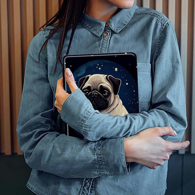 Astronaut Mushrooms Pattern Case for iPad 10.2 iPad 9th Generation 2021/ iPad 8th Generation 2020/ iPad 7th Generation 2019360 Degree Rotating Stand Protective Cover with Auto Sleep/Wake