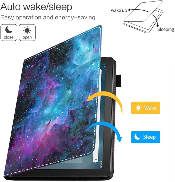 Case for Amazon Fire HD 10 Tablet (9th/7th Gen 2019/2017 Release) Premium PU Leather Cover with Auto Sleep Wake Feature Folio Case for Fire 10.1 Tablet Bible Verse Jeremiah 29:11