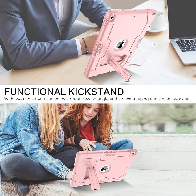 BENTOBEN for iPad Air 3 2019 Case iPad Pro 10.5 2017 Case 3 Layers Heavy Duty Rugged Shockproof Kickstand Sturdy Protective Tablet Cover for iPad Air 3rd Generation/iPad Pro 10.5 2017 Black