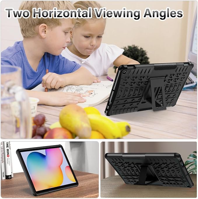 for 2023 Release Tablet Flre HD 10 &amp HD 10 Plus Case | 13th Generation Heavy Duty Dual Layer Shockproof Impact Resistance Protective Case with Kickstand for Kids