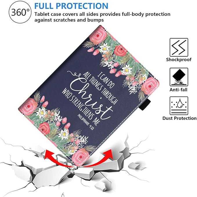 Case for Amazon Kindle Fire HD 10 &amp Fire HD 10 Plus Tablet (11th Generation 2021 Release) Premium PU Leather Stand Cover with Smart Auto Wake American Flag Deer