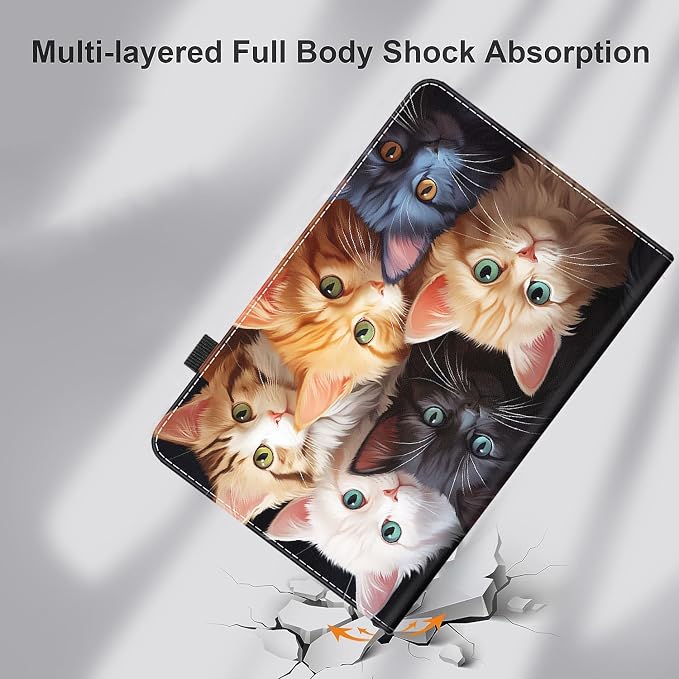 Case for Amazon Kindle Fire Max 11 Case (13th Gen 2023 Release) 11，Slim Fit Foldable Standing Cover Case with Auto Sleep/Wake for Fire 11 Max Tablet，Skull and Fire