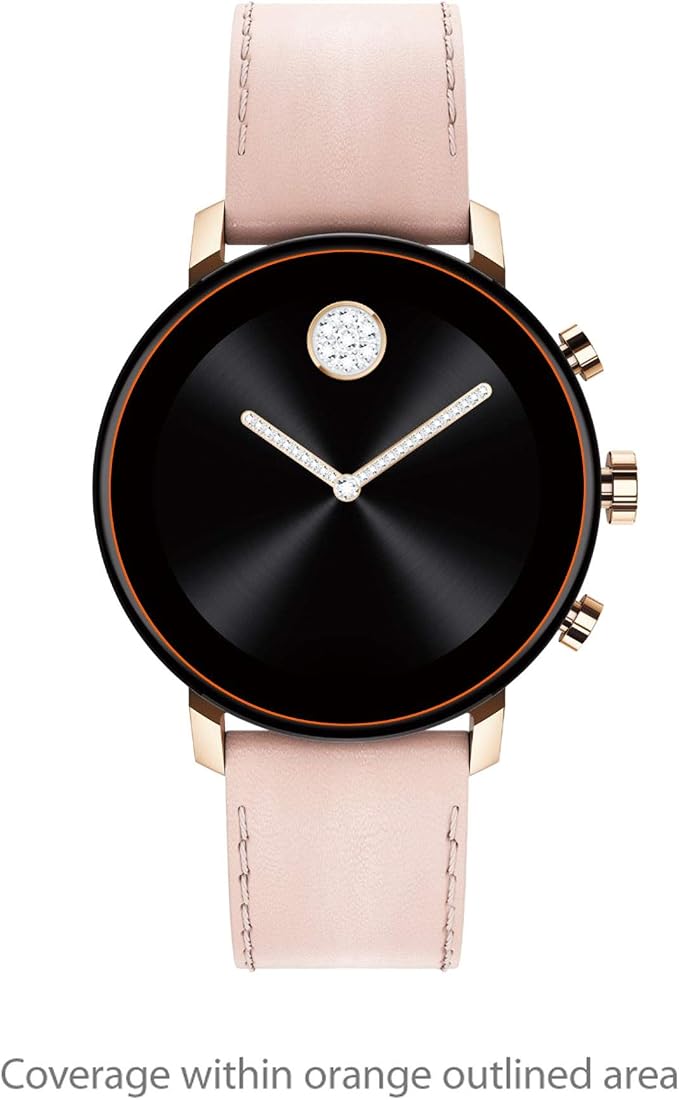 BoxWave Screen Protector Compatible with Movado Connect 2.0 (40mm) - ClearTouch Crystal (2-Pack) HD Film Skin - Shields from Scratches