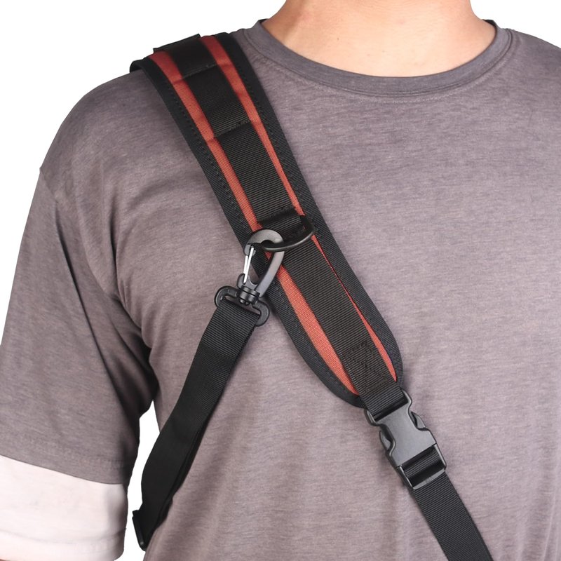KRATARC Archery Lightweight Back Arrow Quiver Dual Use Foldable Compact Hip Arrows Bag with Molle System Hanged for Target Shooting (Orange, Hold 18~24 arrows