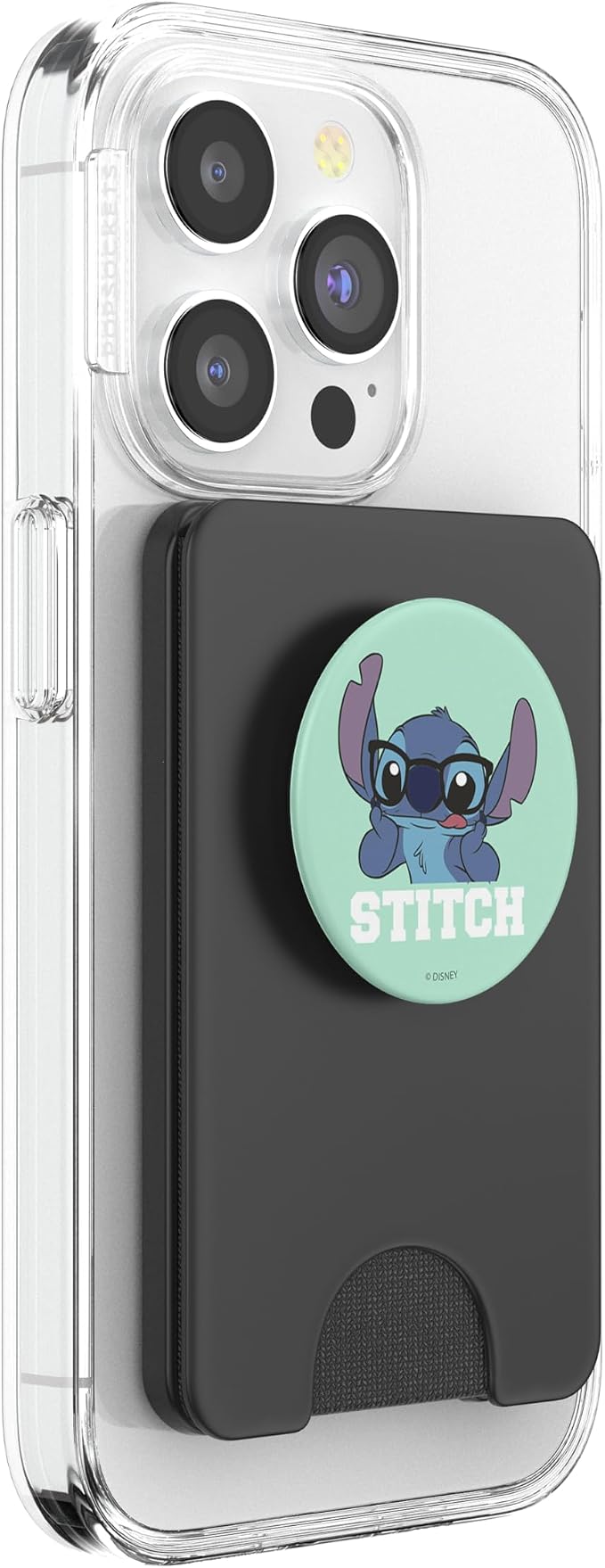 Disney Lilo &amp Stitch Nerd Stitch Portrait PopSockets Adhesive PopGrip