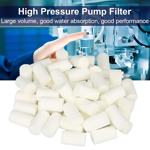 High Pressure Pump Filter Element Part 50Pcs Electric Water Filters Pump
