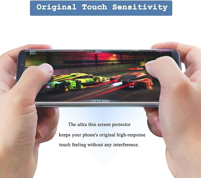 [2-Pack] Privacy Screen Protector for Samsung Galaxy S22 Ultra 5G Anti-Spy 3D Curve Edge 9H Hardness Tempered Glass Screen Protectors for Samsung Galaxy S22 Ultra (6.8)
